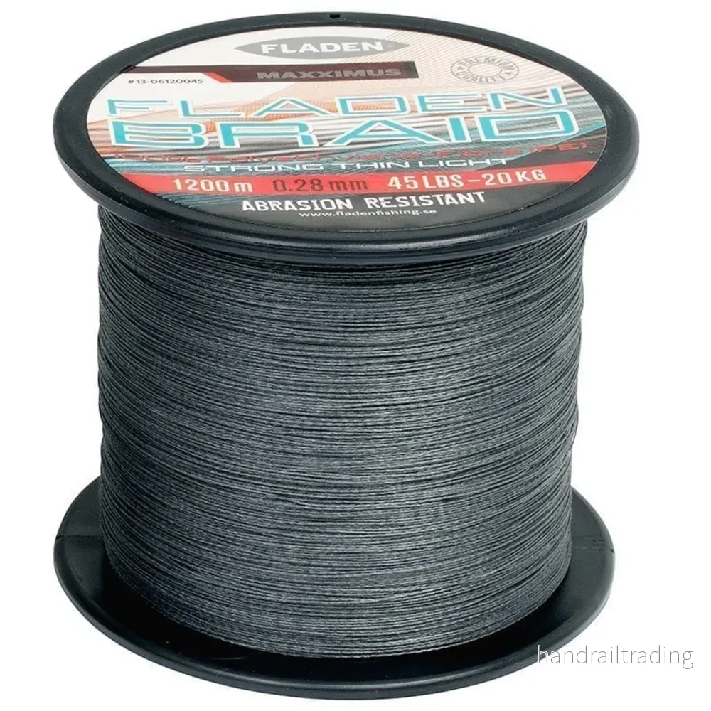 Maxximus PE grey braid 1200m