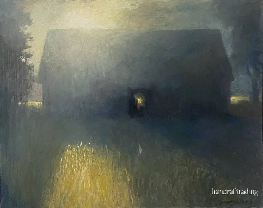 Jonas Wickman – Vagnslidret, acryl på duk Jonas Wickman – Vagnslidret, acryl på duk