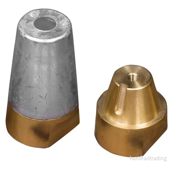 1852 Zinkmutter med 24 mm gänga 35 mm axel 1852 Zinkmutter med 24 mm gänga 35 mm axel