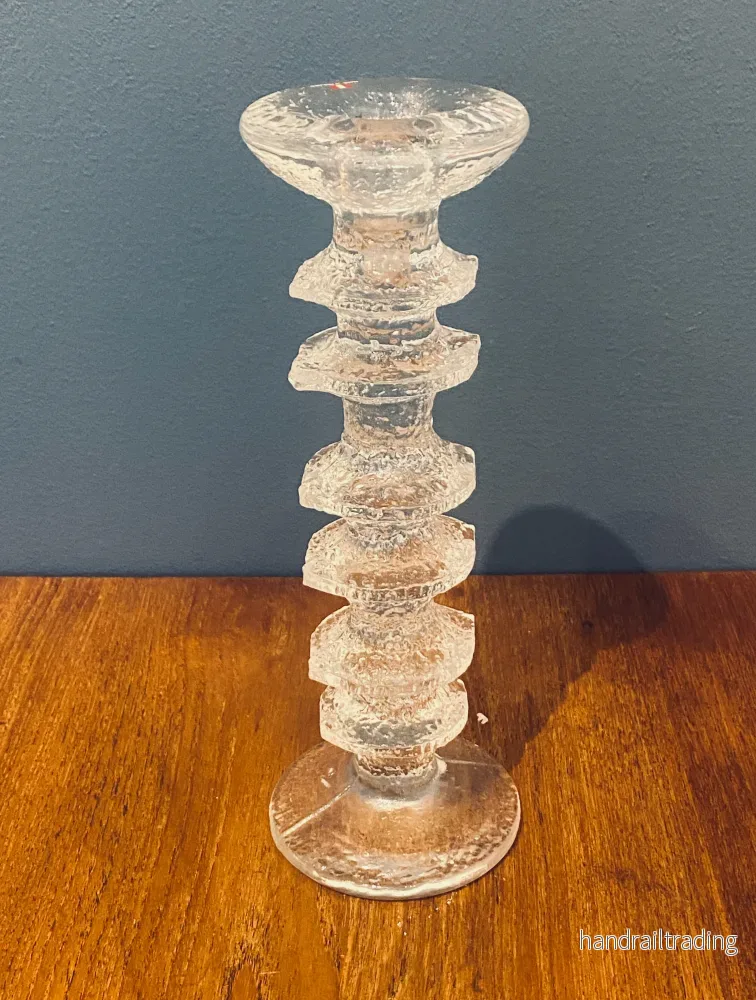 Timo Sarpaneva – Festivo, glass candle holder by Iittala, 245 mm Timo Sarpaneva – Festivo, glass candle holder by Iittala, 245 mm