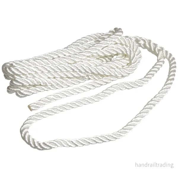 Robline förtöjning 3-slagen, Vit 16mm x 6m Robline förtöjning 3-slagen, Vit 16mm x 6m