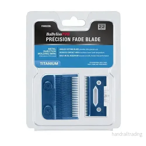 BaByliss PRO Fxone Blue Titanium Fade Blade - Bild 2