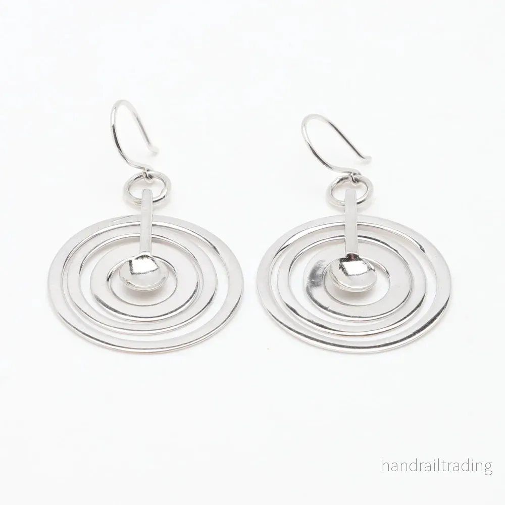 Tapio Wirkkala - Earrings, Silver Moon - Bild 2