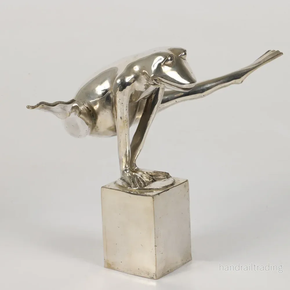 Look at my legs, platinum patinated sculpture by R+R design - Bild 2