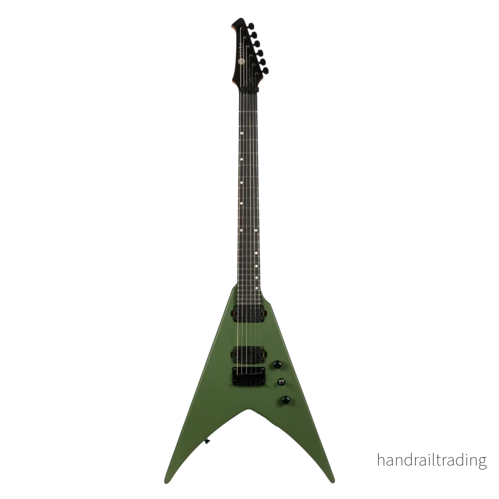 Spira Guitars V-400 Satin Green