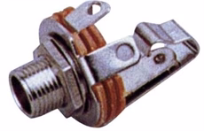 042SH 1/4″ Phone Jack Socket+Switch