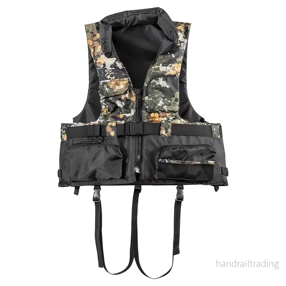 Fiskeflytväst  Pixelcamou M-XXL