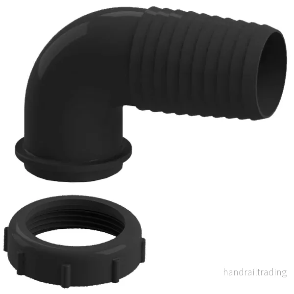 Nuova rade 90 grader12mm slangstos med ring 1 1/2″ Nuova rade 90 grader12mm slangstos med ring 1 1/2″