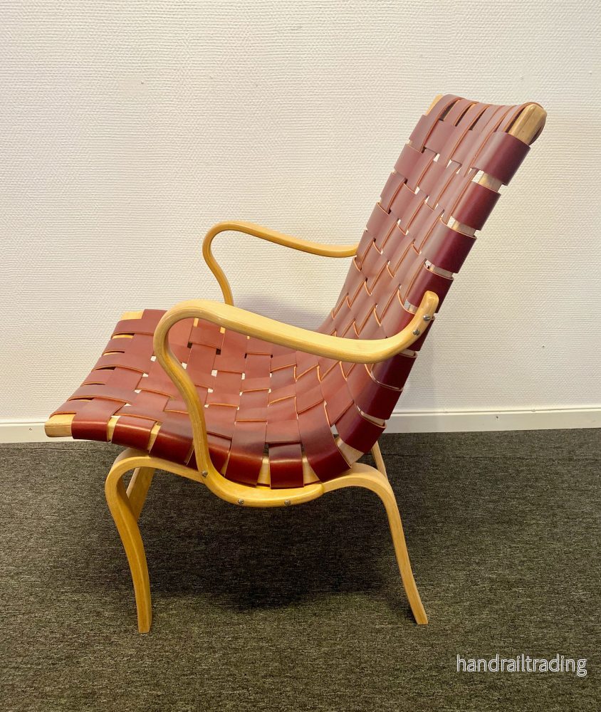 Bruno Mathsson - Set of 2 Eva-chairs with leather girths - Bild 2