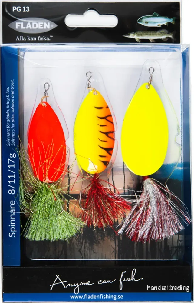 Spinnare 3p fluo 8-15g Spinnare 3p fluo 8-15g