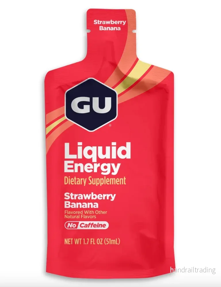 GU Energy Liquid Energy Gel Strawberry Banana – Nyhet