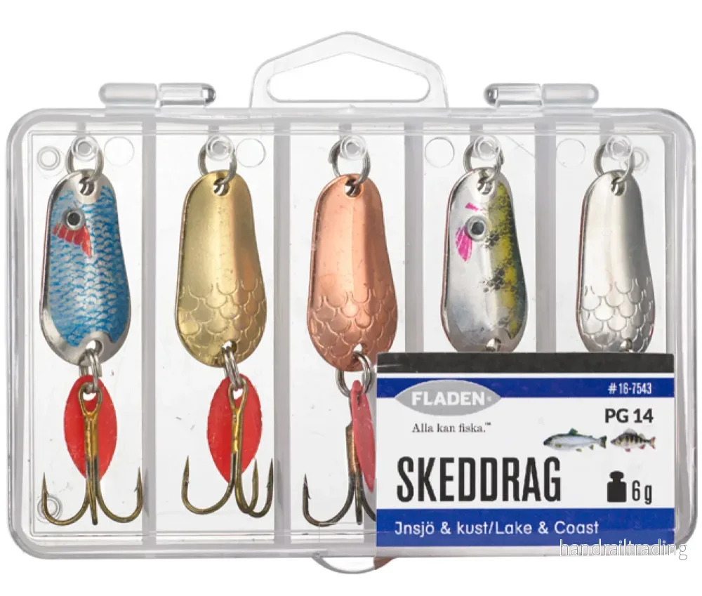 Skeddrag 5p i box 6g Skeddrag 5p i box 6g