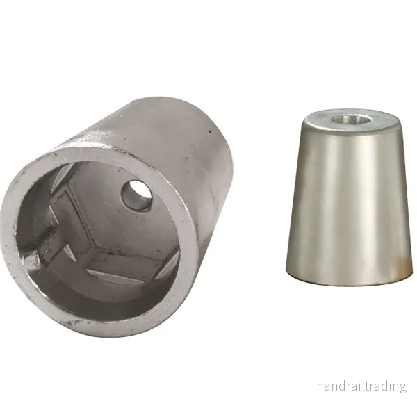 Zink för sexkantig axelmutter axel 55mm Zink för sexkantig axelmutter axel 55mm