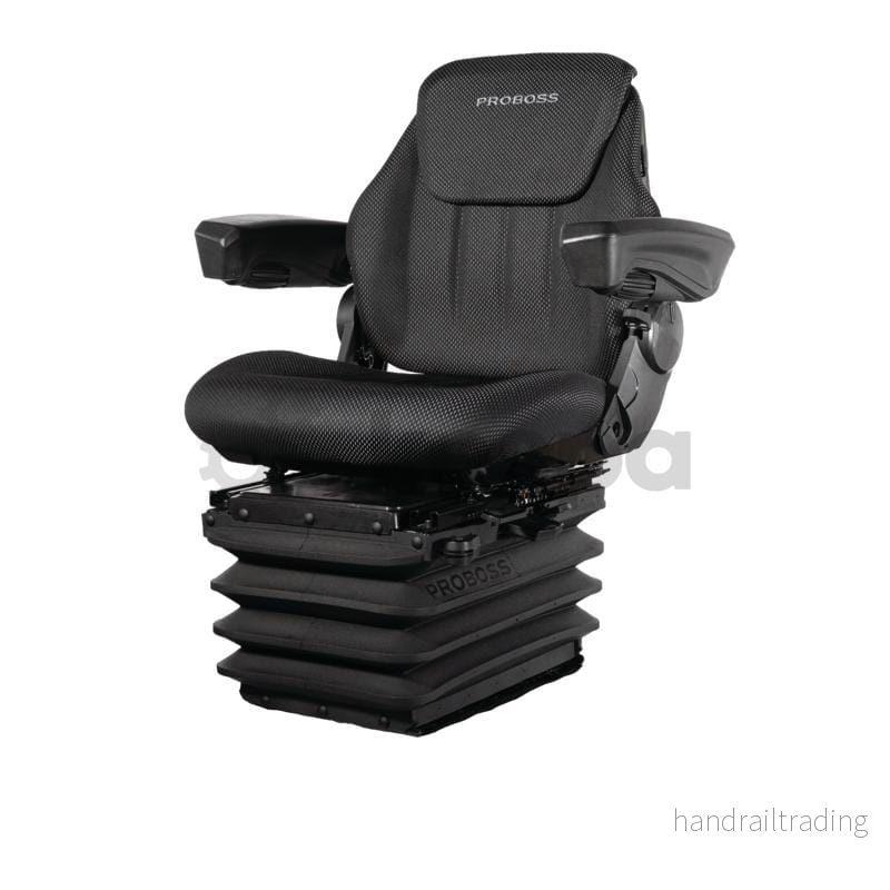 Luftfjädrad förarstol från Proboss, 520mm bred och 260mm spårmått Luftfjädrad förarstol från Proboss, 520mm bred och 260mm spårmått