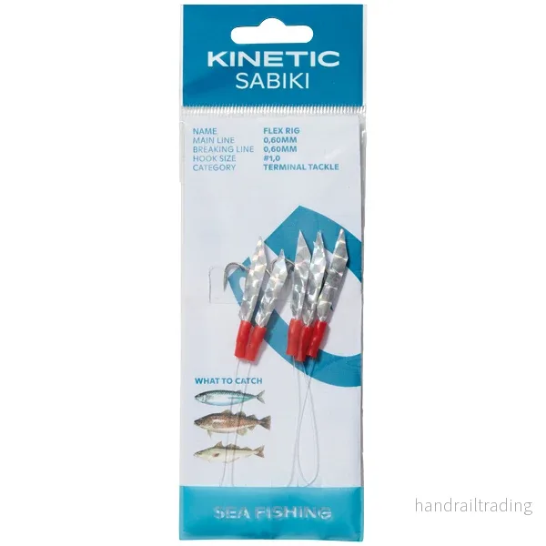Kinetic Sabiki Holo-Flex Häckla #1/0 Kinetic Sabiki Holo-Flex Häckla #1/0