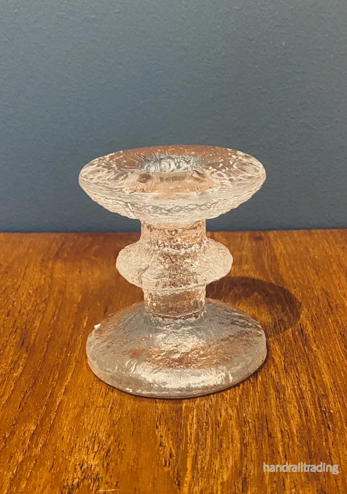 Timo Sarpaneva – Festivo, glass candle holder by Iittala, 80 mm Timo Sarpaneva – Festivo, glass candle holder by Iittala, 80 mm