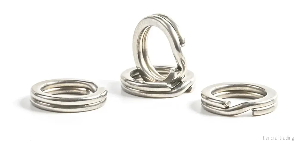 Heavy Duty Flat Split Rings