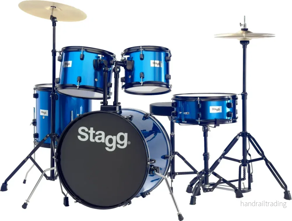 TIM120BBL 5Pc Drset.20″+Hw/Cym/Throne-Bl TIM120BBL 5Pc Drset.20″+Hw/Cym/Throne-Bl