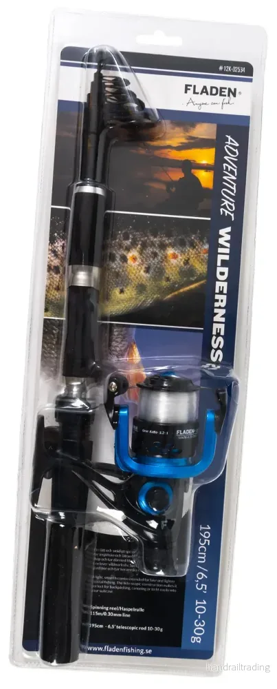 Adventure Wilderness 195cm 10-30g Fission 3000 rear drag