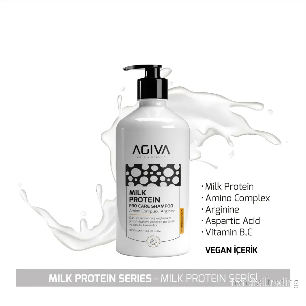 Agiva Milk Protein Pro Care Shampoo 1000 ml - Bild 3