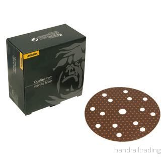 Mirka ultimax Ø150 mm p180 multihål - 50 st