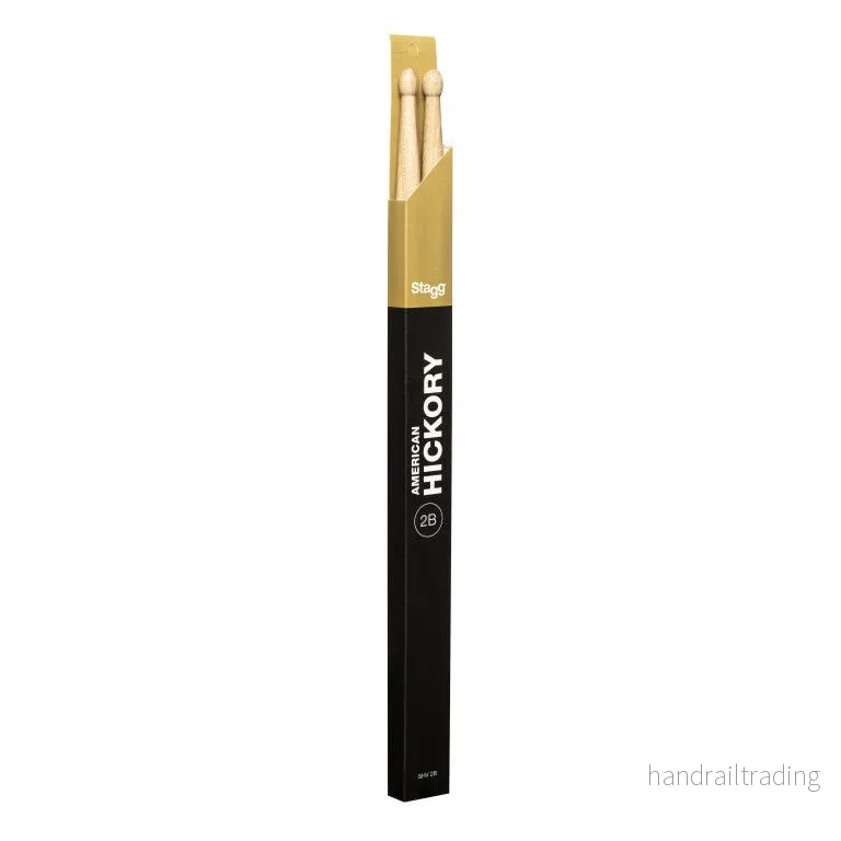 1Pr.Hickory V Sticks-Wood /2B