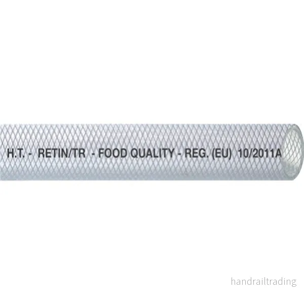 Klar PVC-slang armerad food quality 16mm, rulle 5m Klar PVC-slang armerad food quality 16mm, rulle 5m