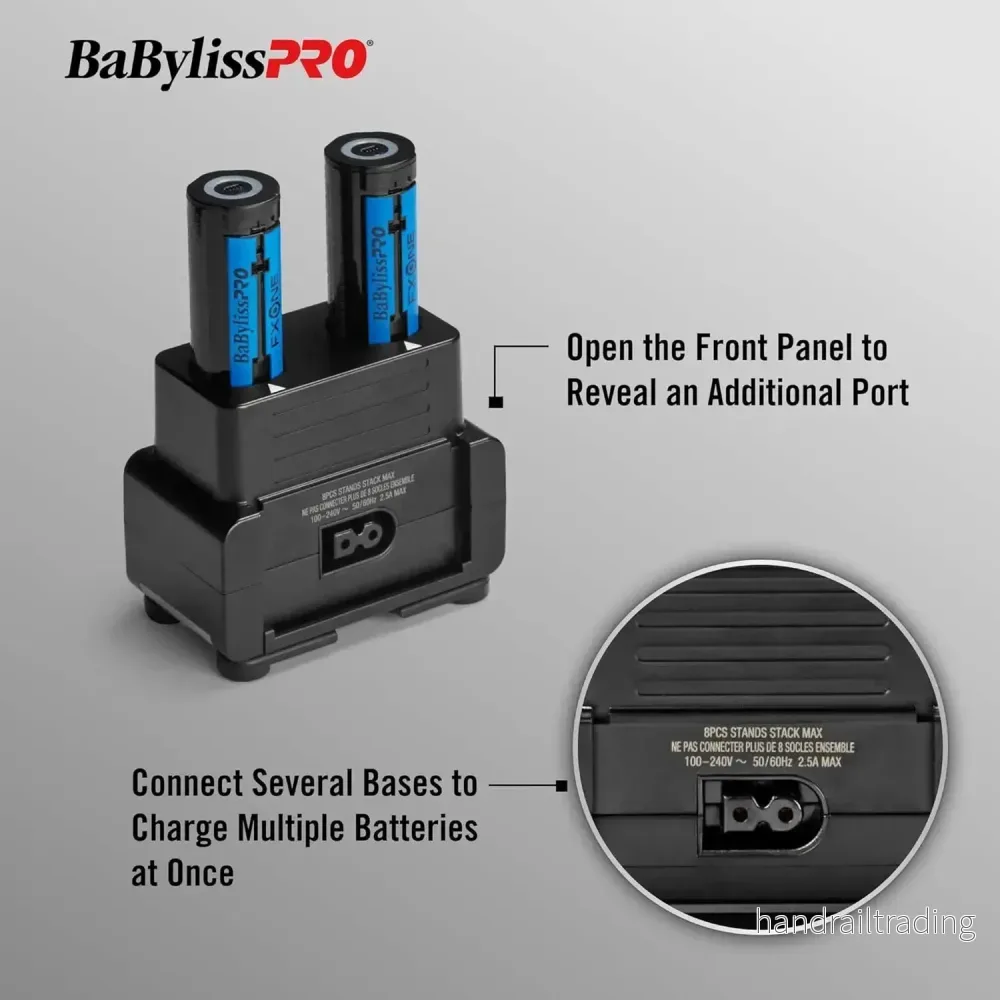 BaBylissPRO® FXONE Dual-Battery Charging Base - Bild 3