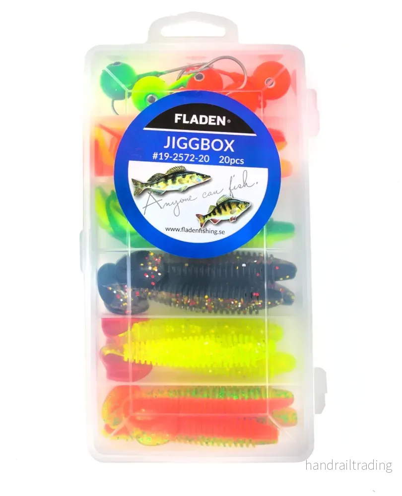 Räfflade Shadjiggari ask 20g 100mm 20delar