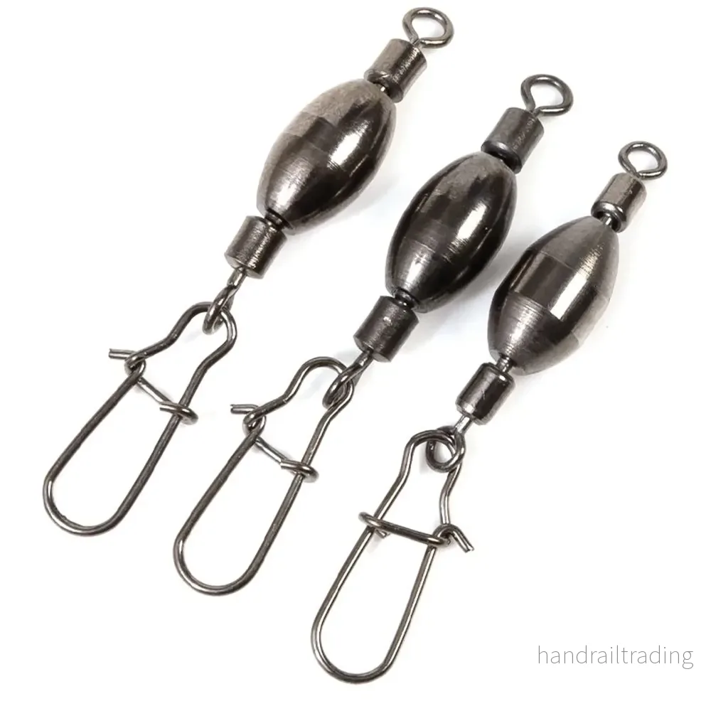 Swivel brass sinkerw snap