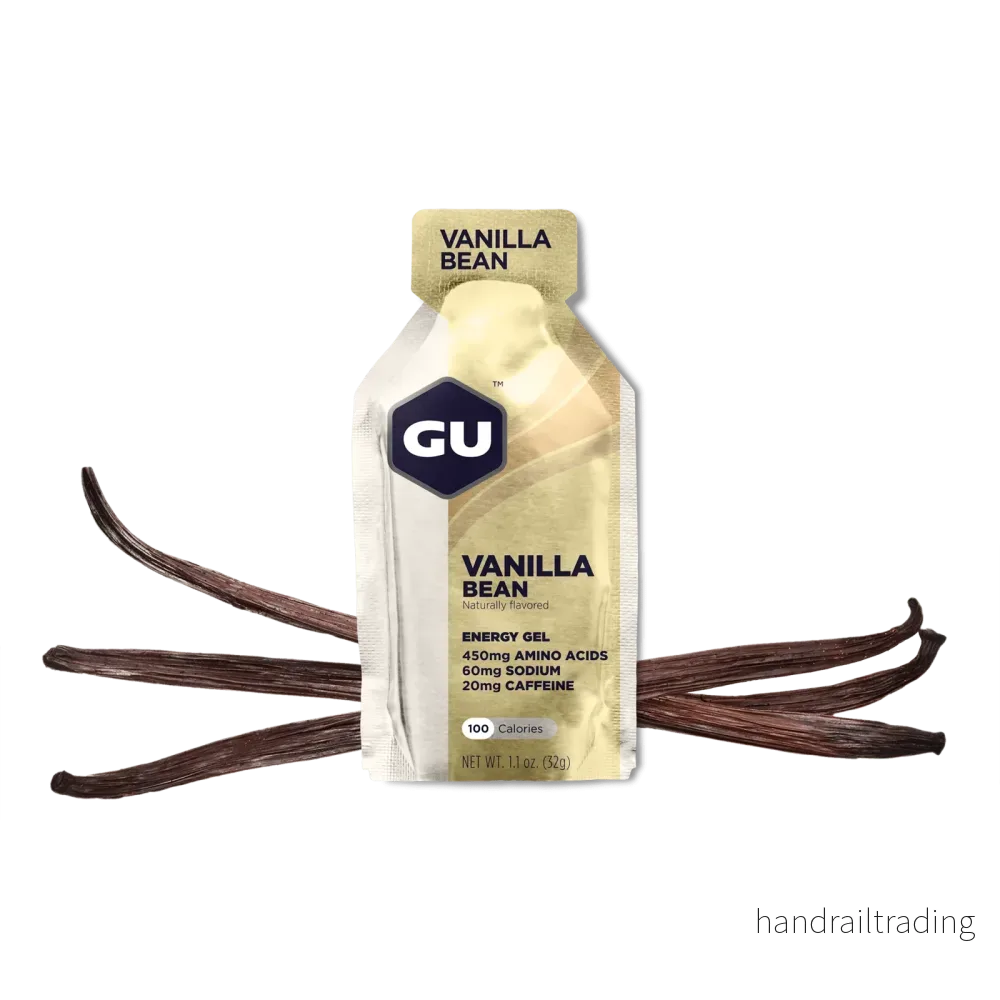 GU Energy Energigel vaniljböna med koffein (32g) GU Energy Energigel vaniljböna med koffein (32g)