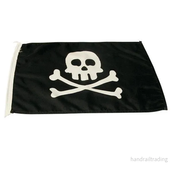 Humorflagga pirat 30x45cm Humorflagga pirat 30x45cm
