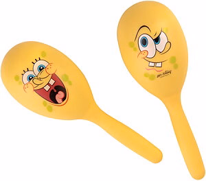 SPONGEBOB PERCUSSION MARACAS 8 SPONGEBOB PERCUSSION MARACAS 8