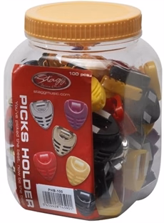 PHB-100 Picks Holder Box – 100Pcs/Jar PHB-100 Picks Holder Box – 100Pcs/Jar