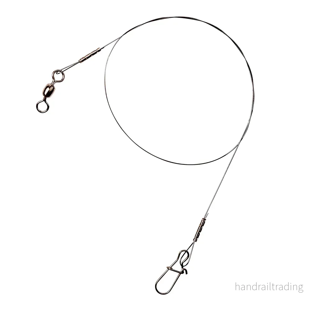 Titanium wire leader