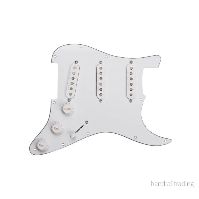 Pickguard Classic w/Liberator Assy White