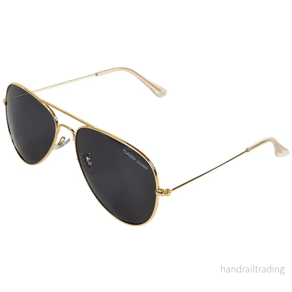 Polarized sunglasses Focus gold frame grey lens Polarized sunglasses Focus gold frame grey lens