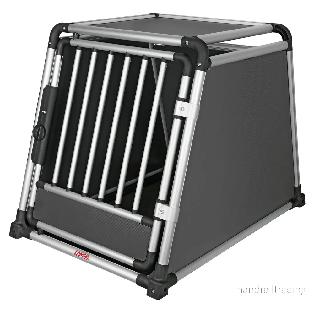 Premium hundbur i aluminium för personbil – Typ 9 – 65 × 92 × H 70 cm - Bild 2