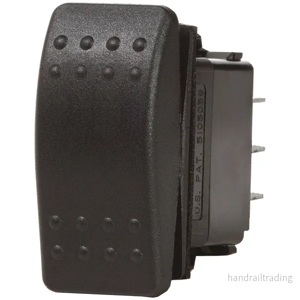 Blue Sea Systems vattentät switch Contura2 DPST Off-(On) svart