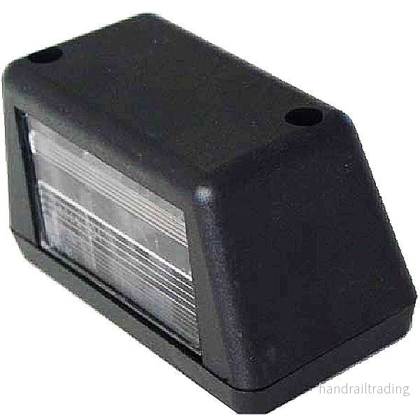 Registreringsskyltslampa 50x90x52