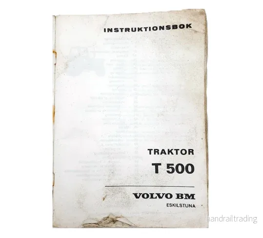 BEG Instruktionsbok Volvo T500