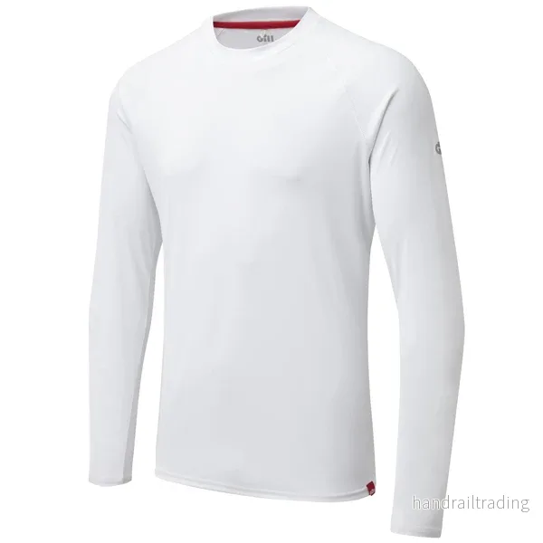 Gill UV011 Herr UV Tec T-Shirt Lång Vit Str XS Gill UV011 Herr UV Tec T-Shirt Lång Vit Str XS