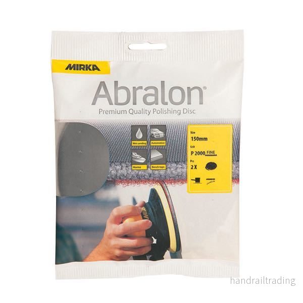 Mirka abralon Ø150 mm p2000 – 2 st Mirka abralon Ø150 mm p2000 – 2 st