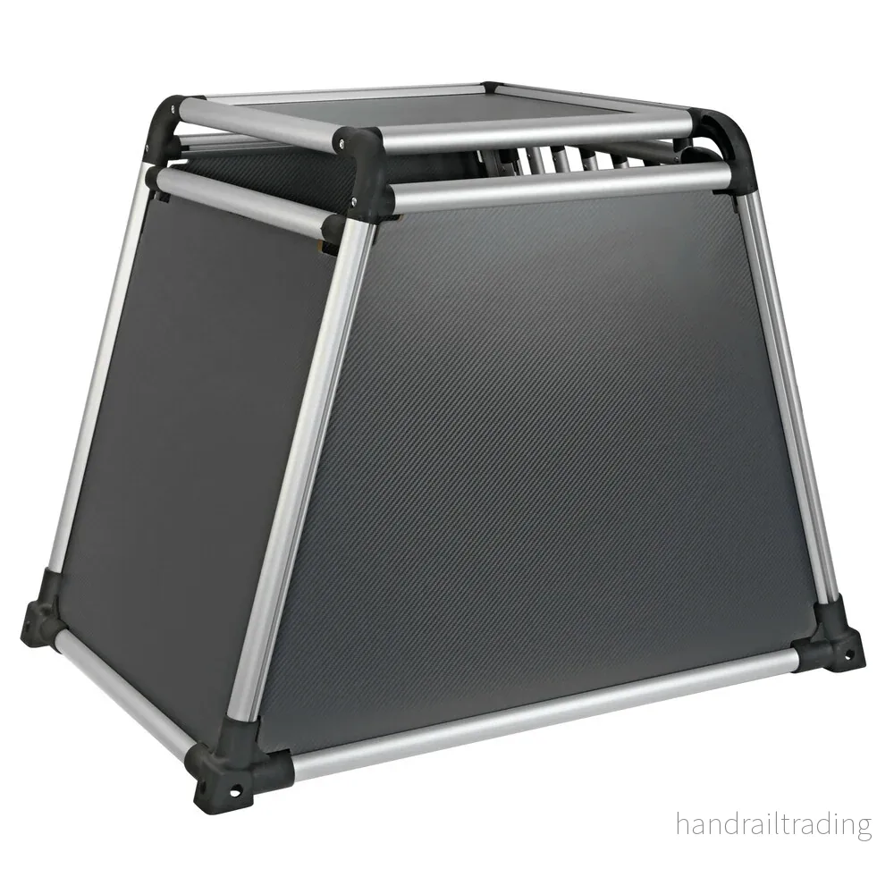 Premium hundbur i aluminium för personbil – Typ 7 – 60 × 85 × H 86 cm - Bild 3