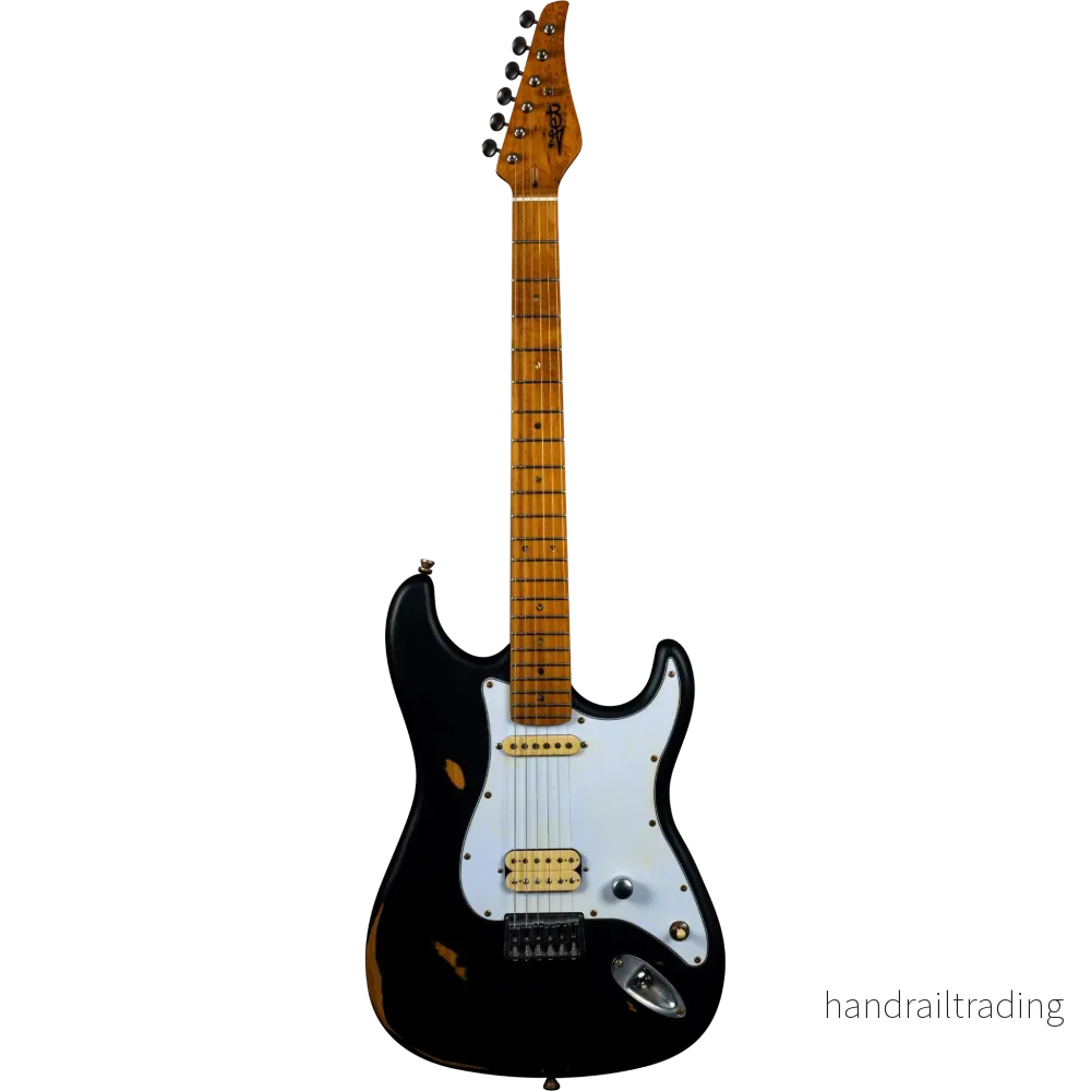 Jet Guitars JS-800 RLC (Reliced) Black