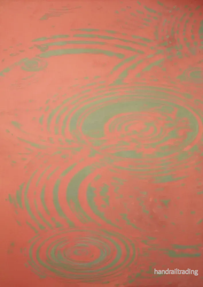 Joakim Allgulander – Cobolt swirl, acrylic on canvas Joakim Allgulander – Cobolt swirl, acrylic on canvas