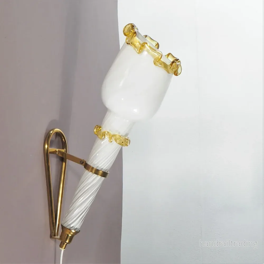 Wallsconces Venini - attributed to Fulvio Bianconi - Bild 2