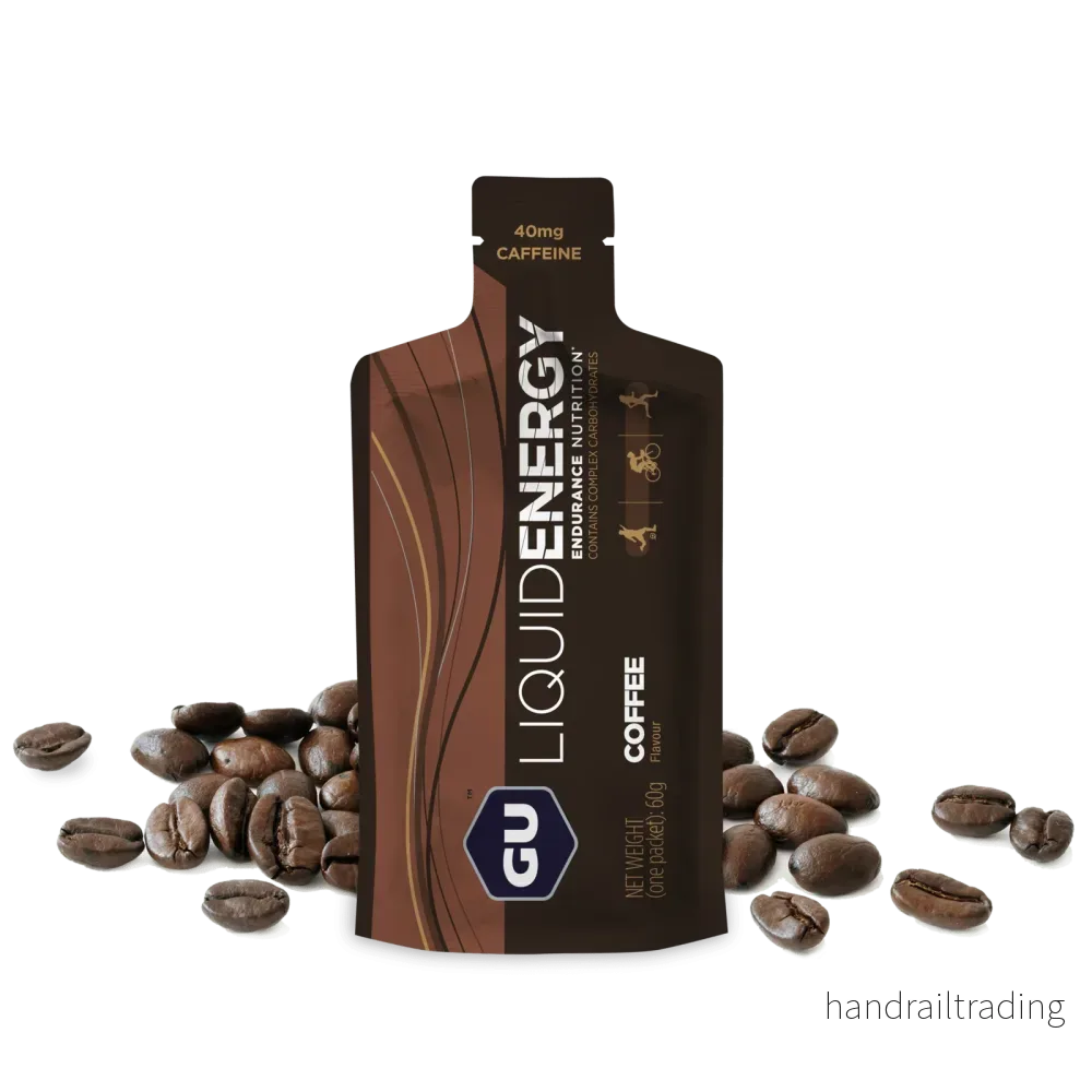 GU Energy Energigel Liquid Coffee 60g (12 pack) DATUMVAROR - Bild 2