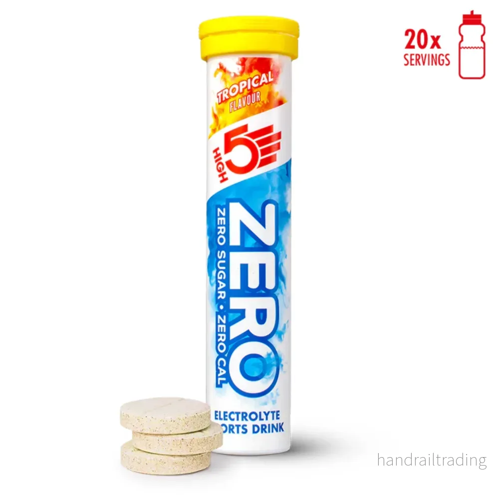 High5 Electrolyte Tabs ZERO Tropical (20 tabs) High5 Electrolyte Tabs ZERO Tropical (20 tabs)