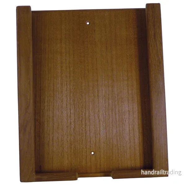 Ipadhållare teak, 20.4×2.5×24.4 cm